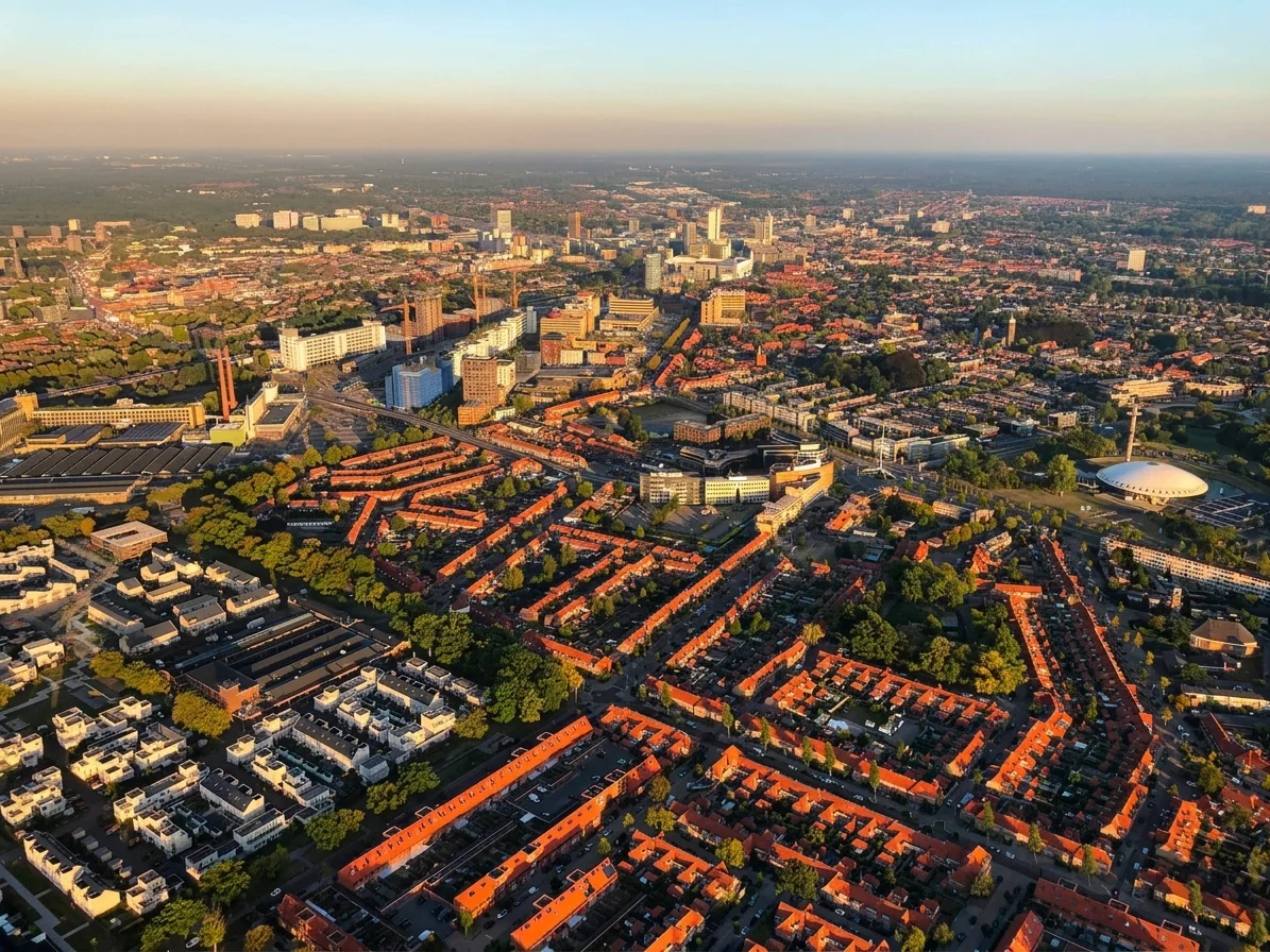 Eindhoven vanuit de lucht