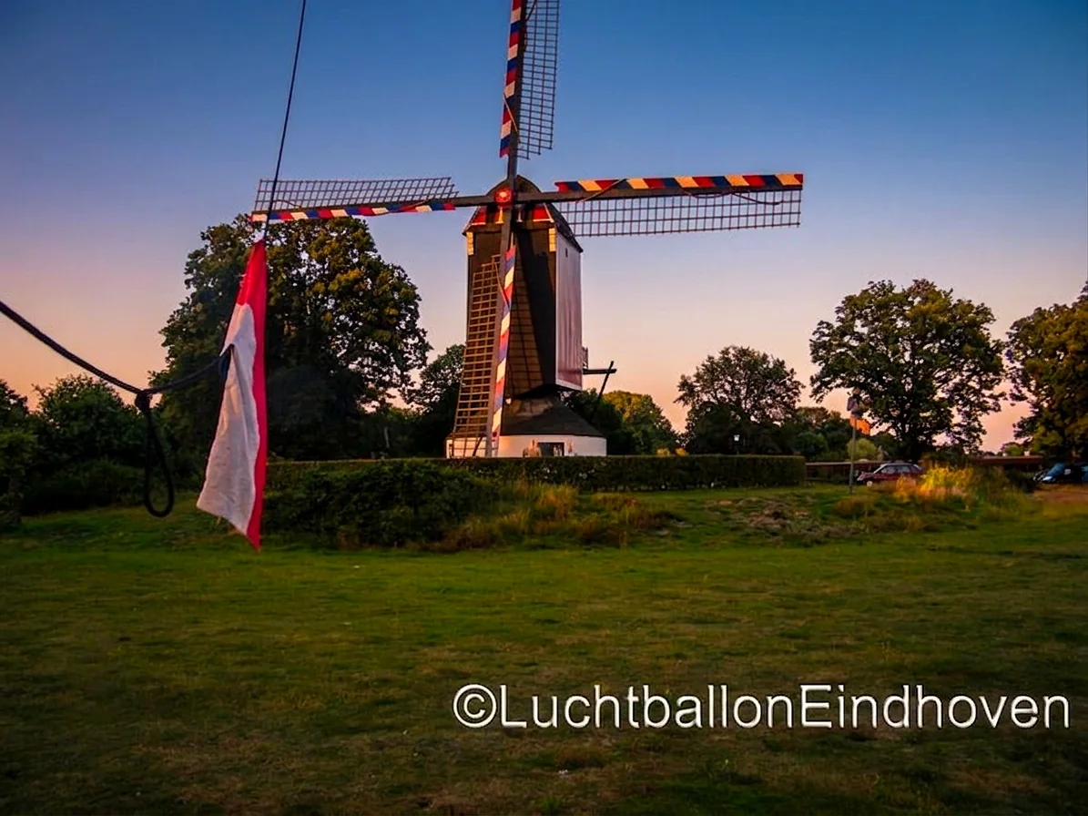 Brabants landschap rond Bakel vanuit de luchtballon (sfeer 1)