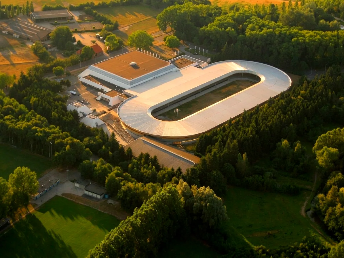 Brabants landschap rond Geldrop vanuit de luchtballon (sfeer 2)
