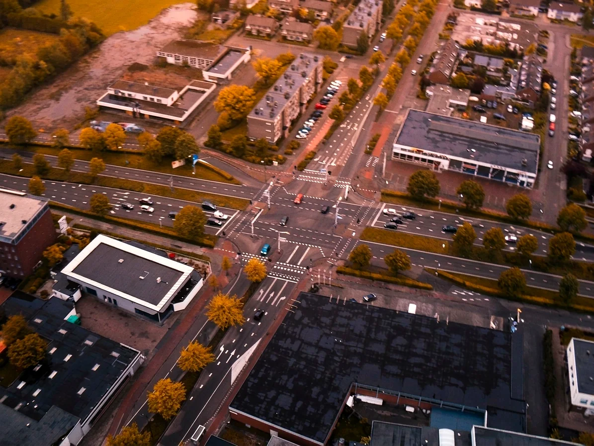 Brabants landschap rond Sint-Oedenrode vanuit de luchtballon (sfeer 3)