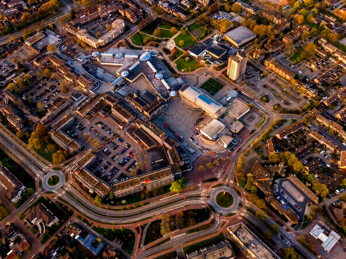 Brabants landschap rond Reusel vanuit de luchtballon (sfeer 1)