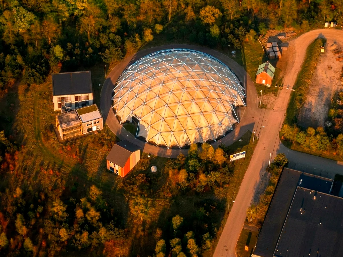 Brabants landschap rond Reusel vanuit de luchtballon (sfeer 2)